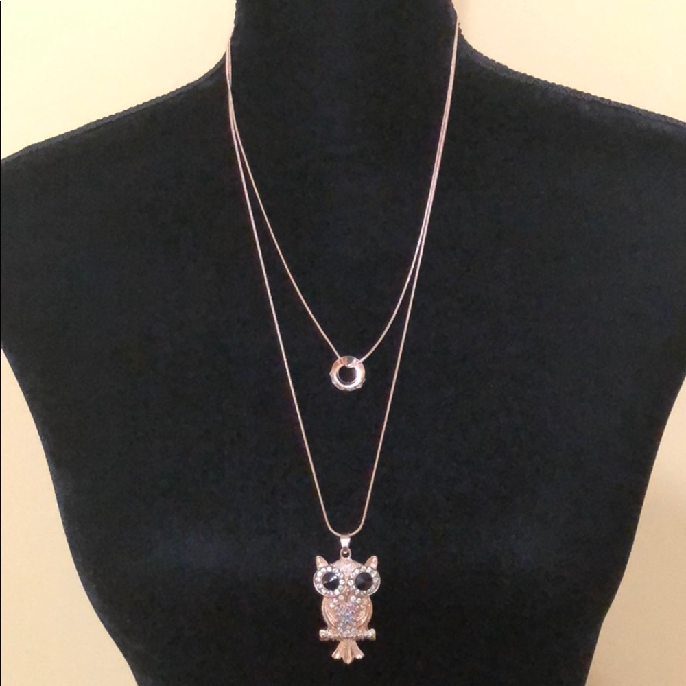 New KATGI Halloween owl necklace